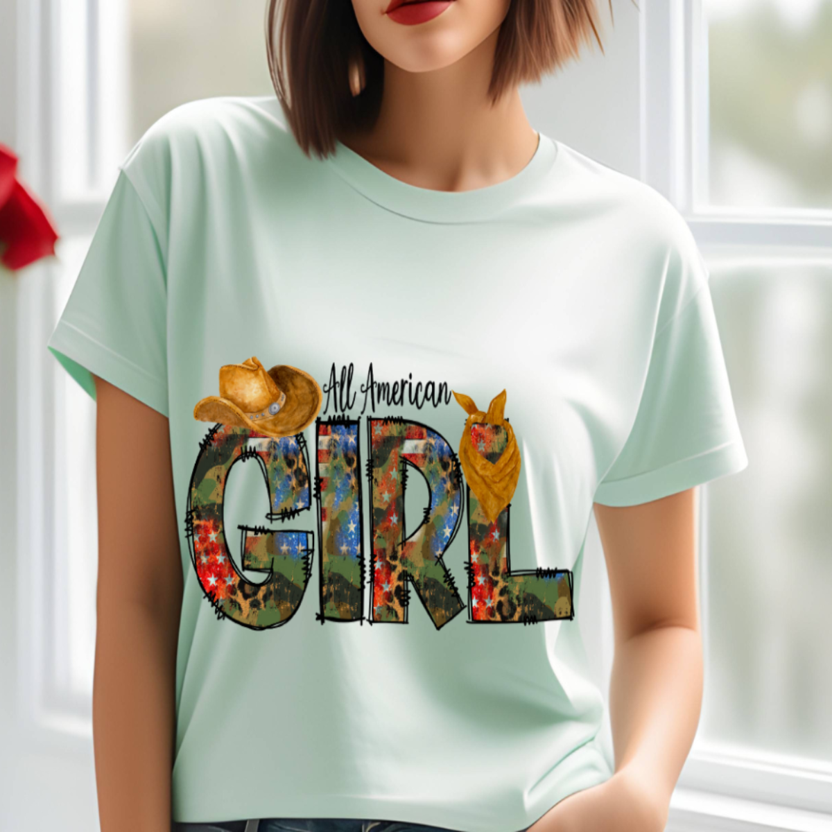 All American Girl T-Shirt ๐บ๐ธโจ