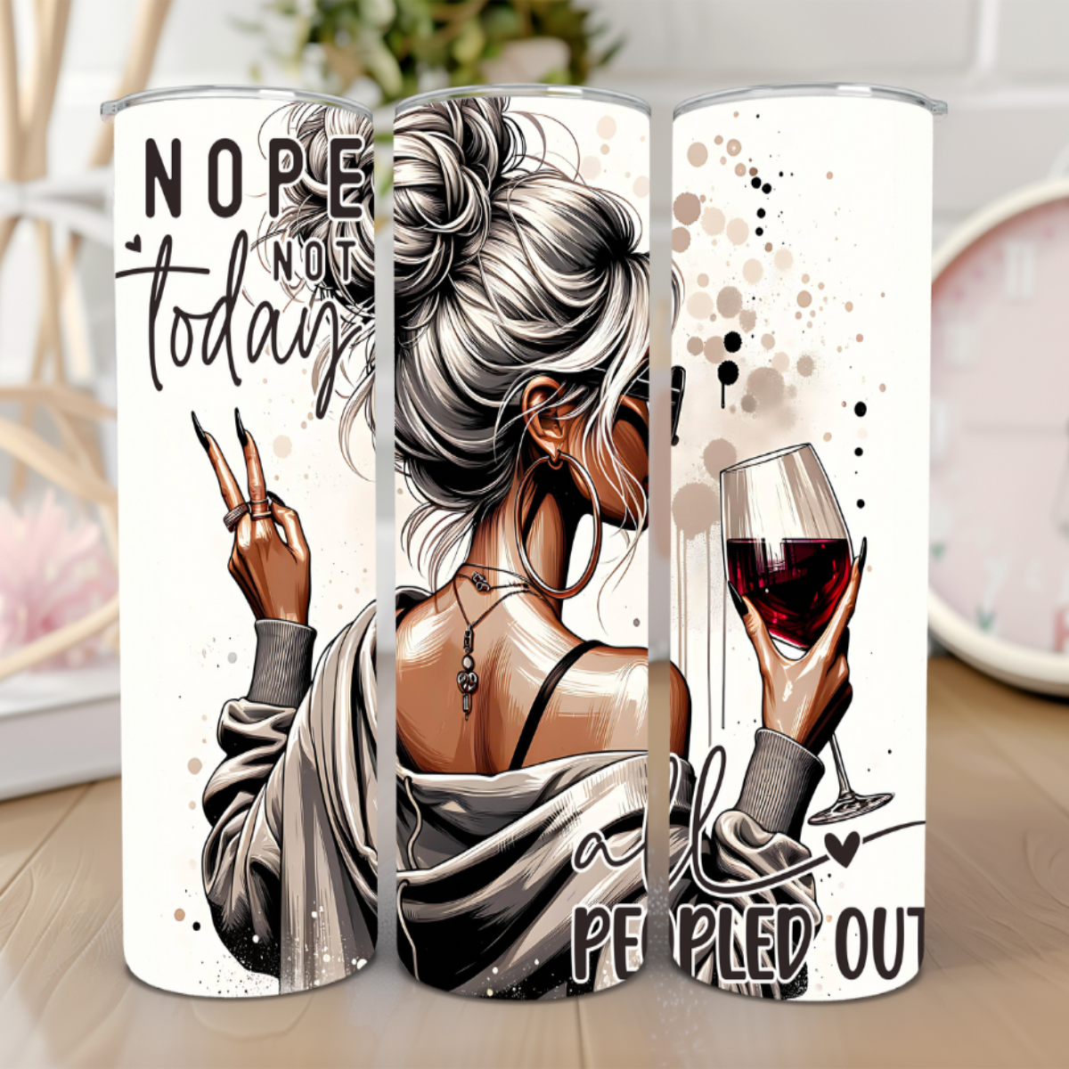 All Peopled Out 20 oz Tumbler