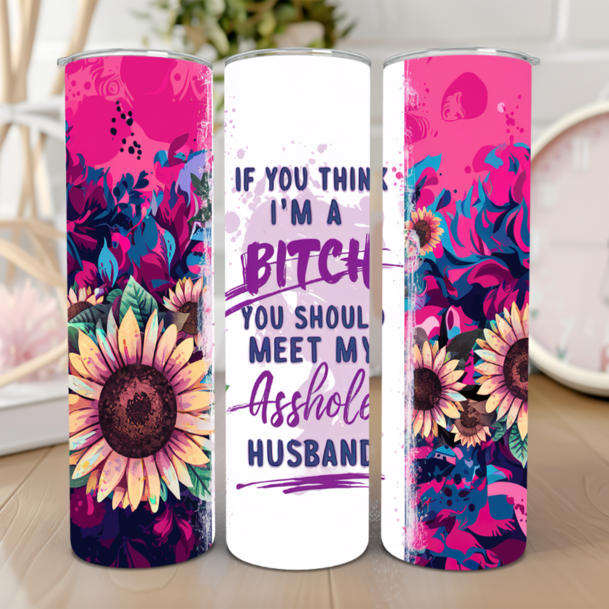 Asshole Husband 20 oz Tumbler ππ