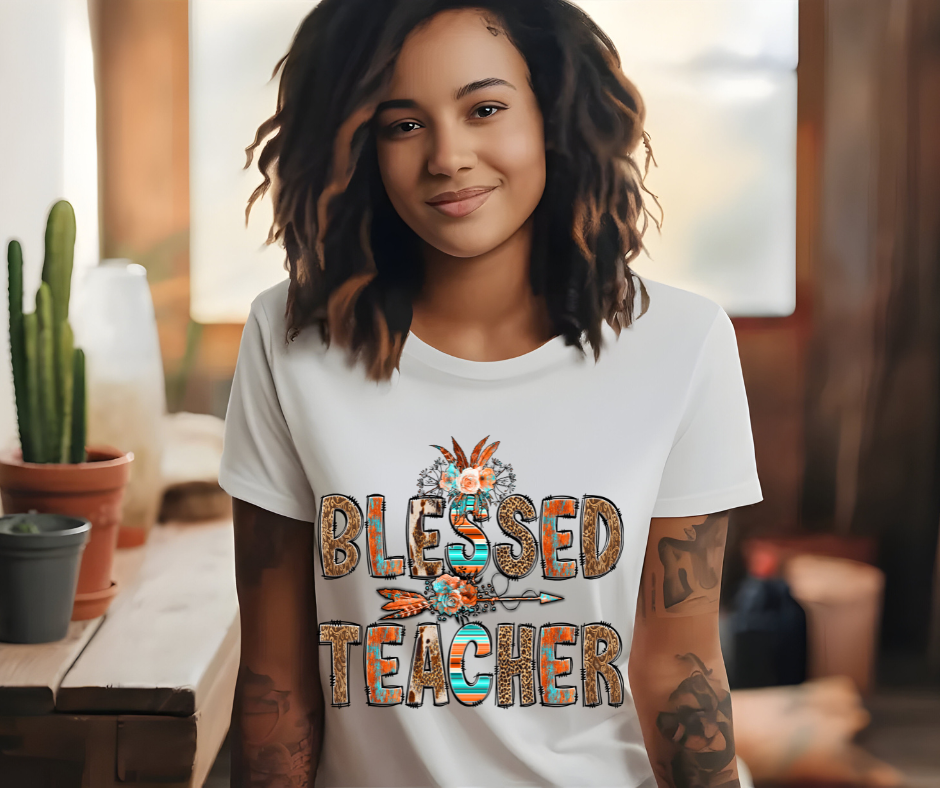 Blessed Teacher T-Shirt πβ¨