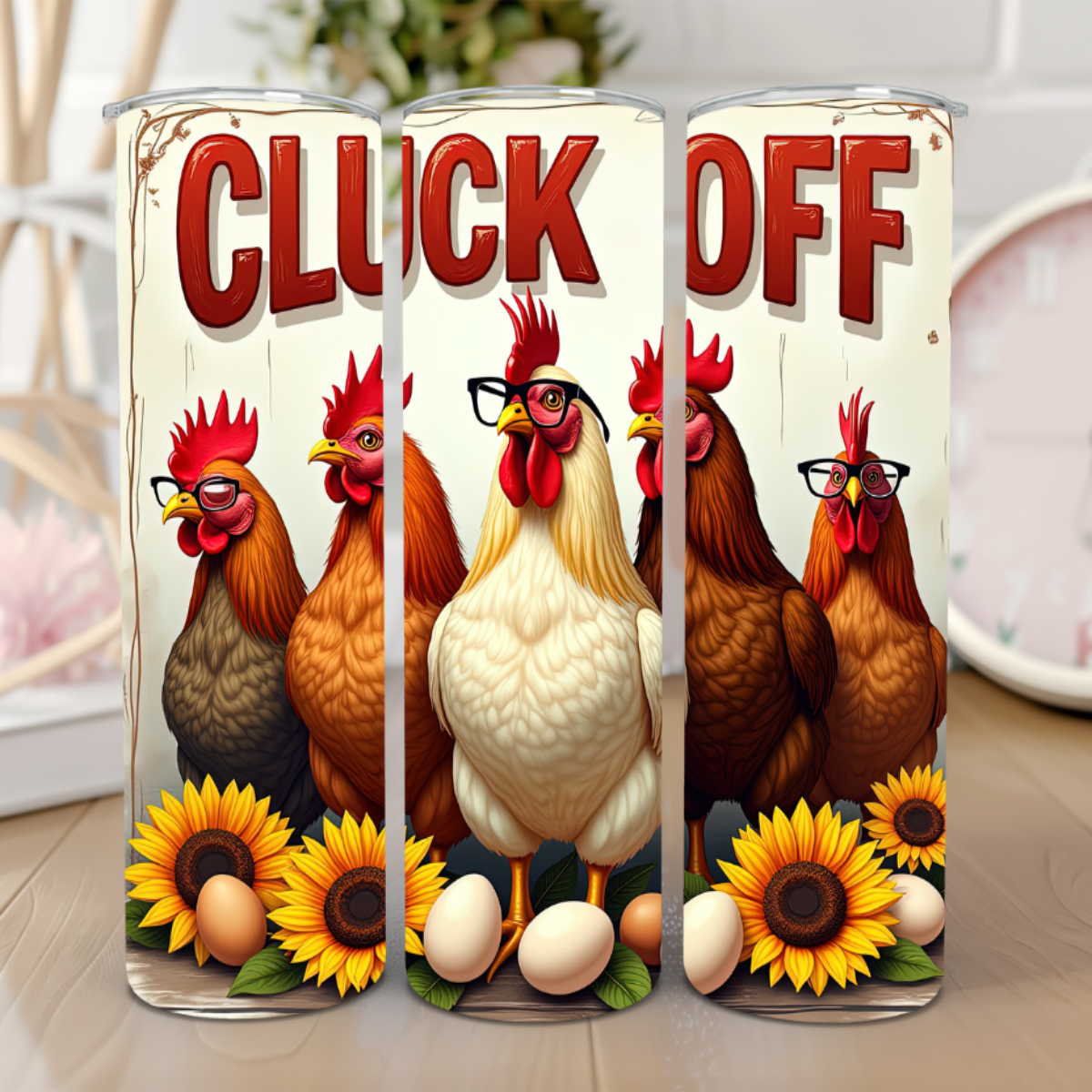 Cluck Off 20 oz Tumbler πβοΈ