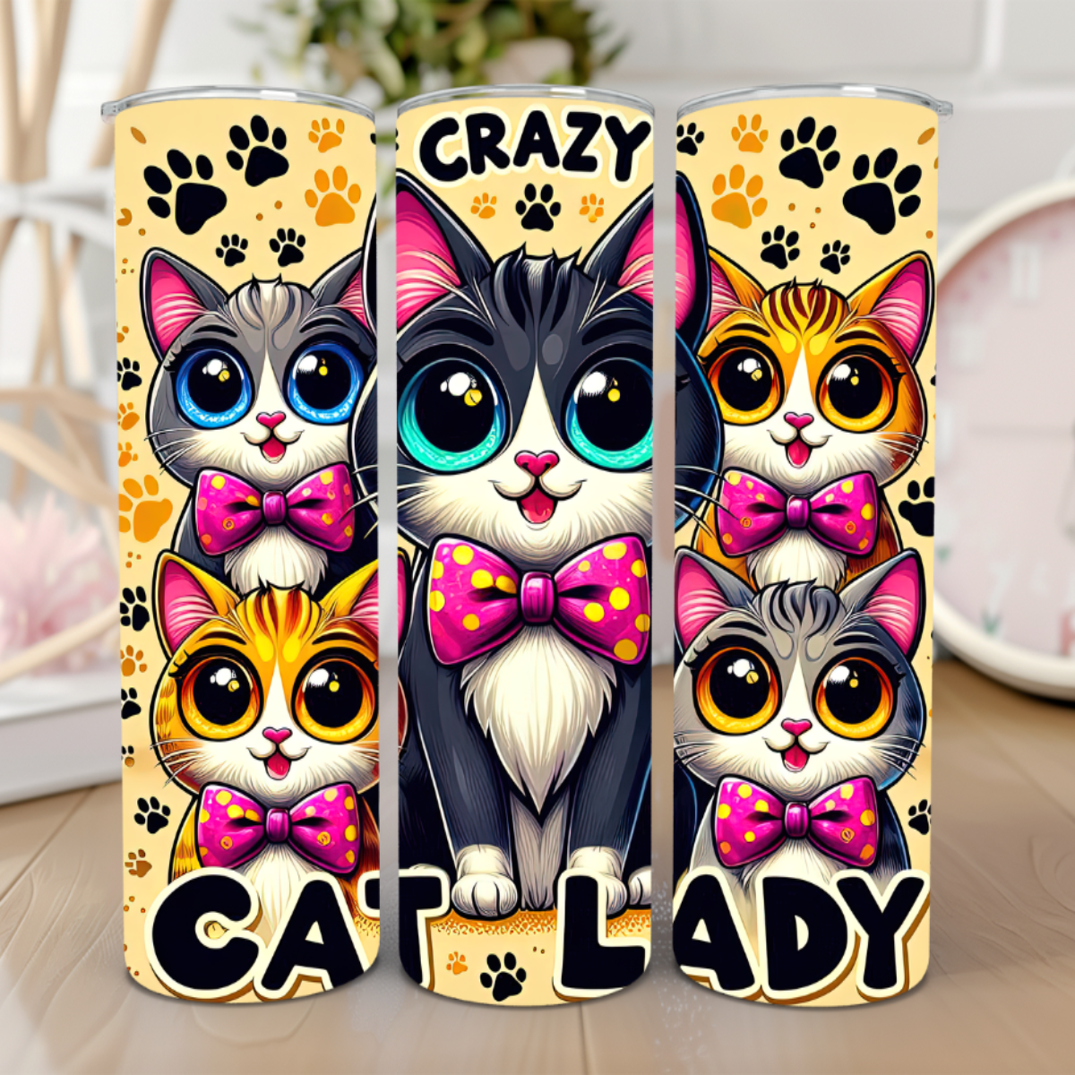 ๐ฑ Crazy Cat Lady 20 Oz Tumbler ๐พ