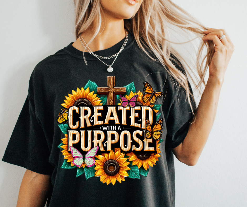 Created with a Purpose T-shirt β¨π