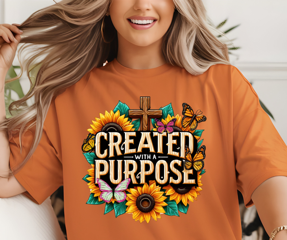 Created with a Purpose T-shirt β¨π