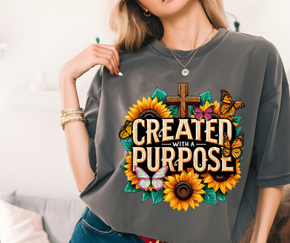 Created with a Purpose T-shirt β¨π