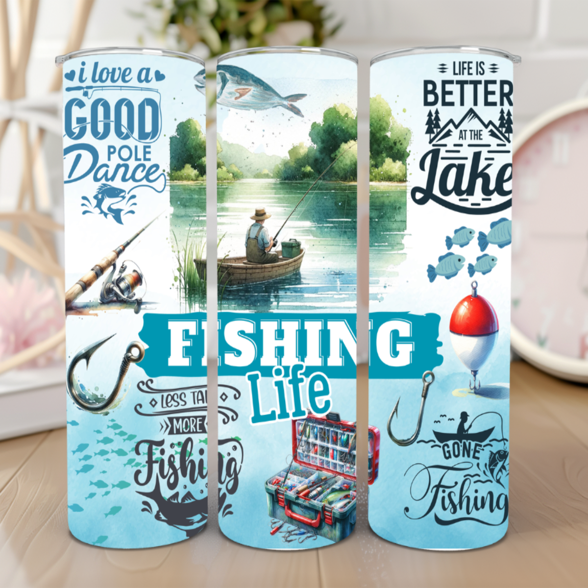Fishing Life 20 Oz Tumbler π£π
