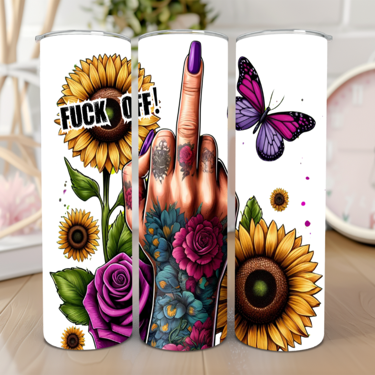F*ck Off 20 Oz Tumbler ππ₯