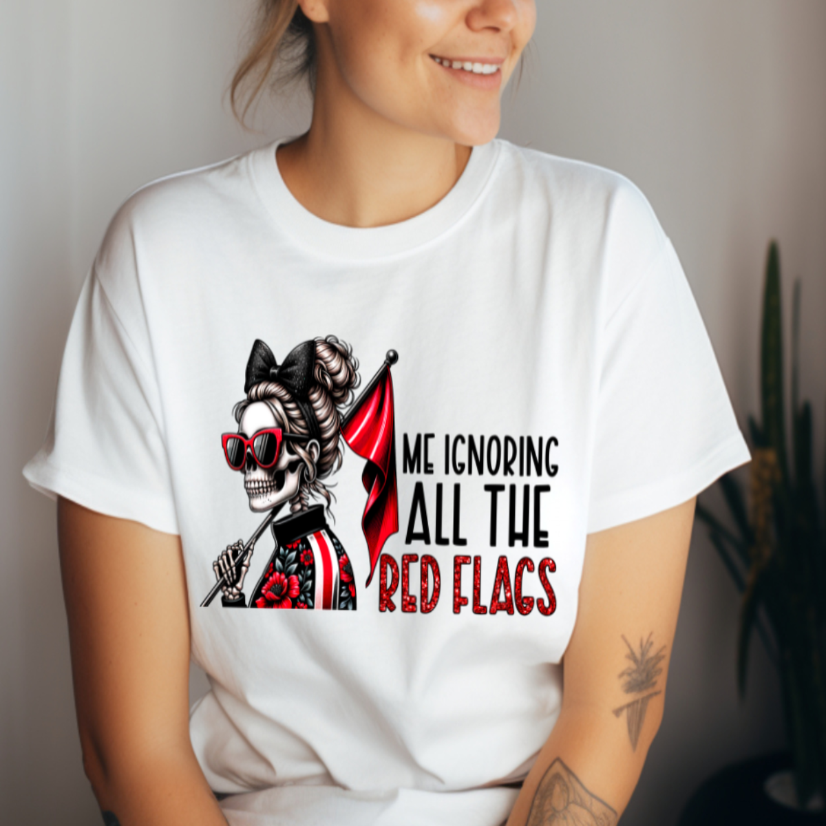 Ignoring Red Flags T-Shirt š©š
