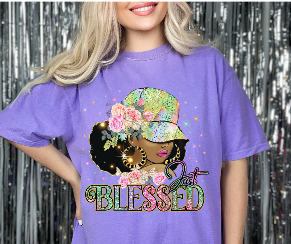 Just Blessed T-shirt β¨π