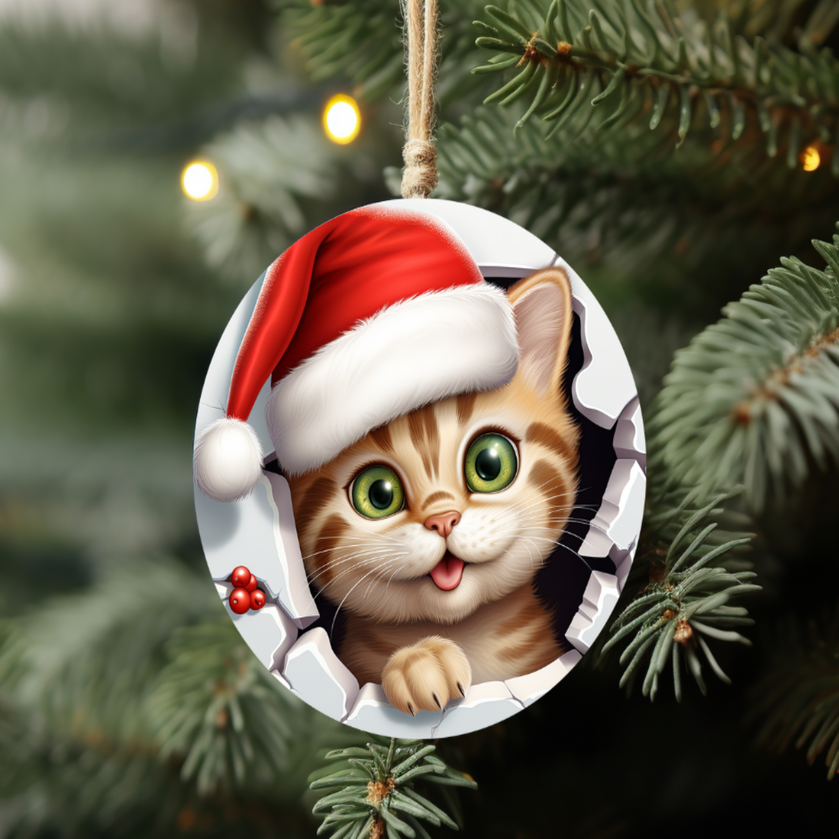 Kitty Cat Ornament πΎπ
