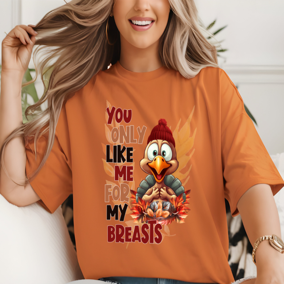 Like Me For My Breasts T-shirt ππ