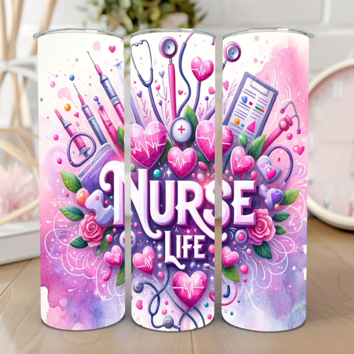 Nurse Life 20 Oz Tumbler ๐ฉบ๐