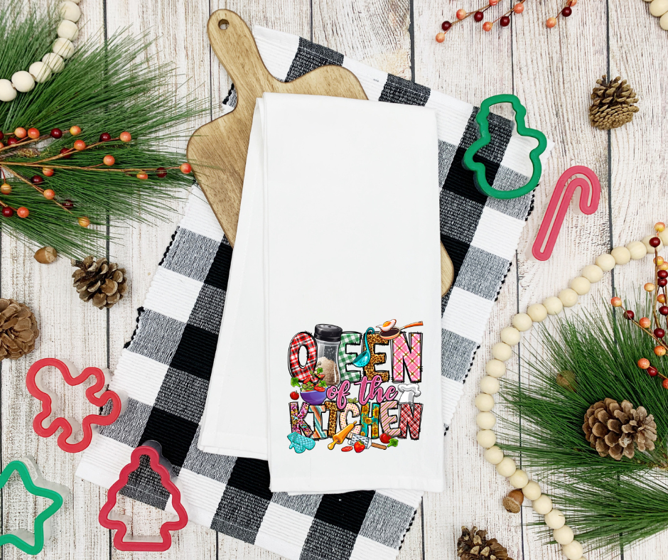 Queen of the Kitchen Tee Towel ππ³