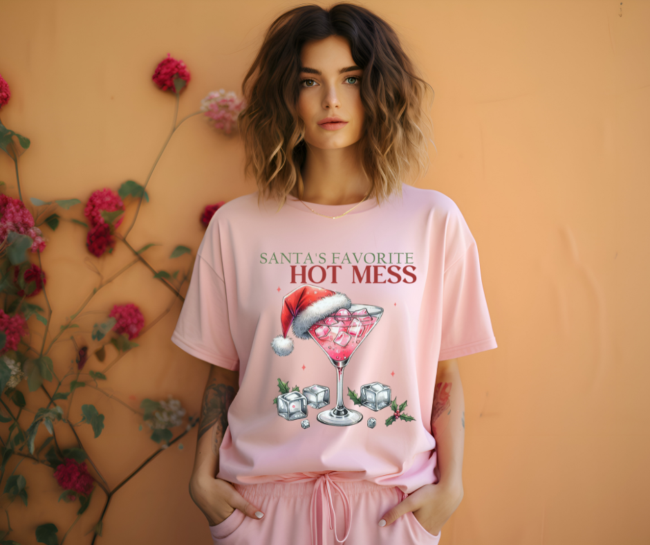 Santa's Favorite Mess T-shirt π
β¨π