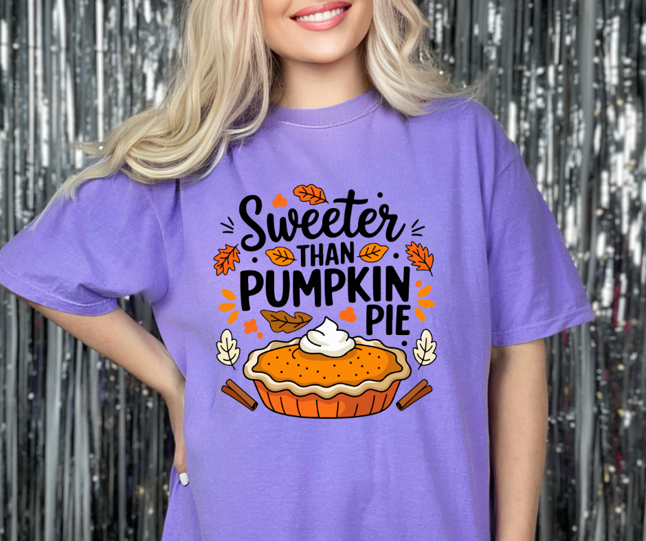 Sweeter Than Pumpkin Pie T-shirt ππ₯§