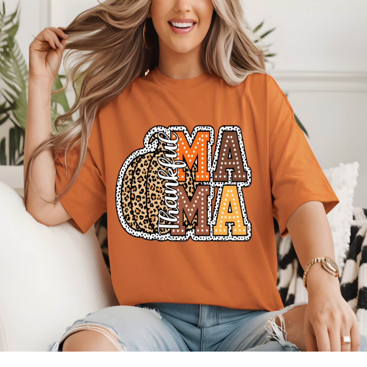 Thankful Mama T-shirt β€οΈπ©βπ§βπ¦