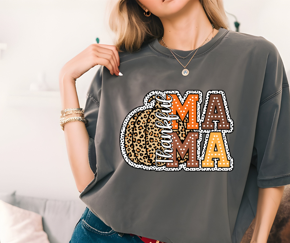 Thankful Mama T-shirt β€οΈπ©βπ§βπ¦