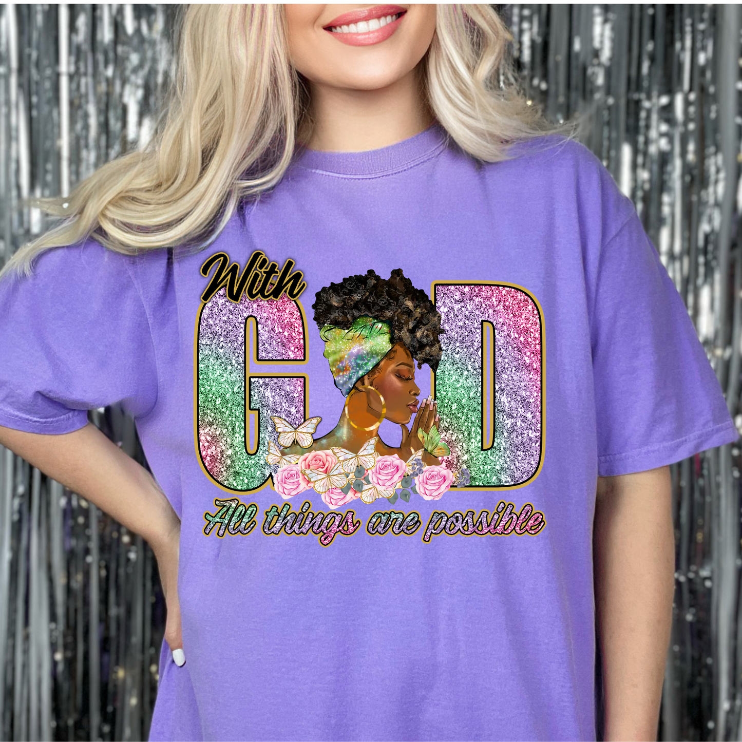 With God T-shirt ๐โจ