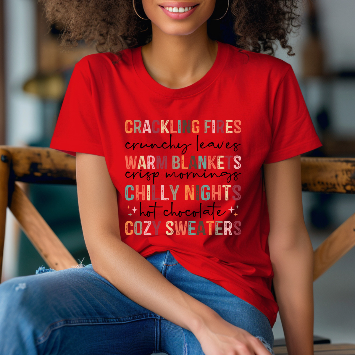 Crackling fires T-shirt