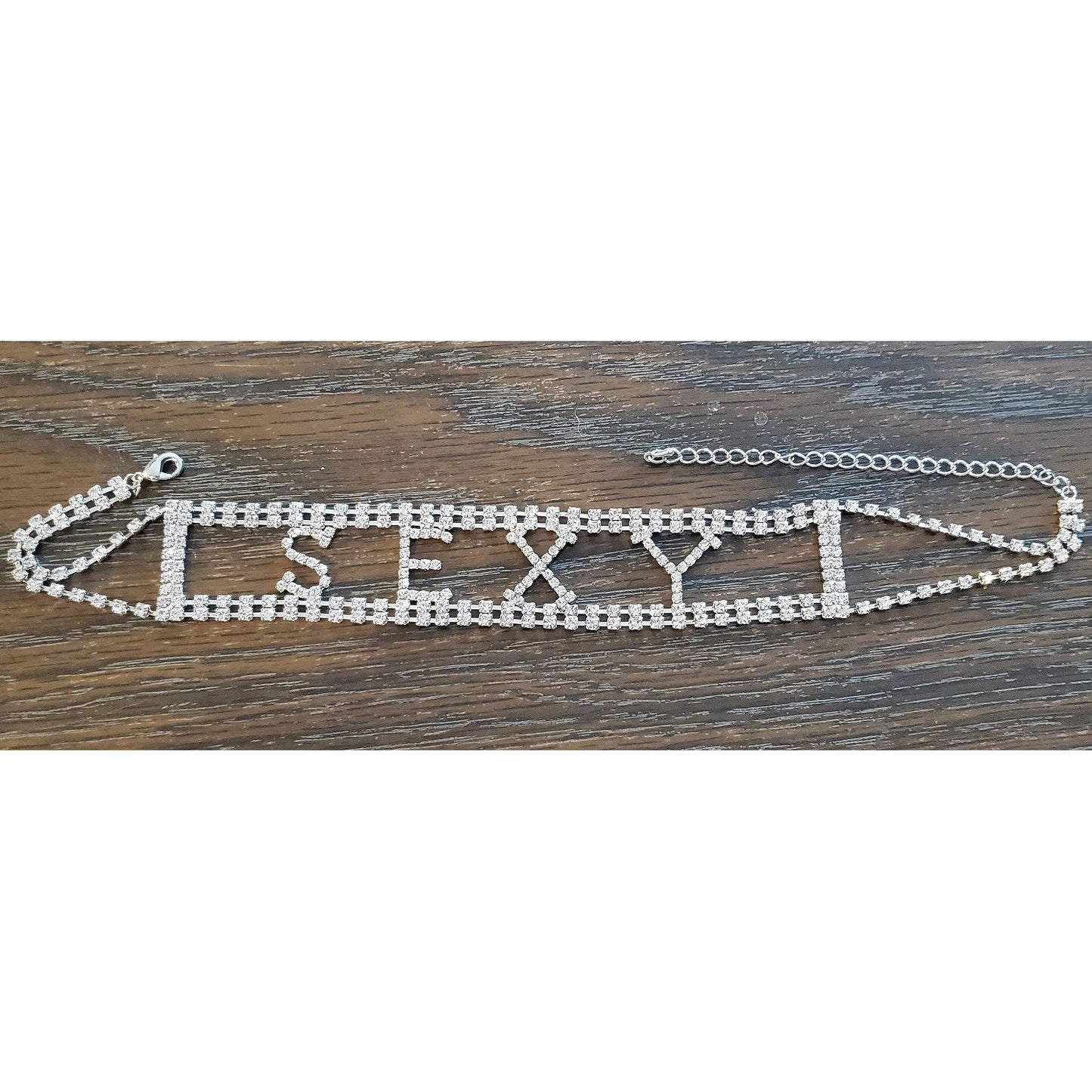 Rhinestone Choker- Sexy