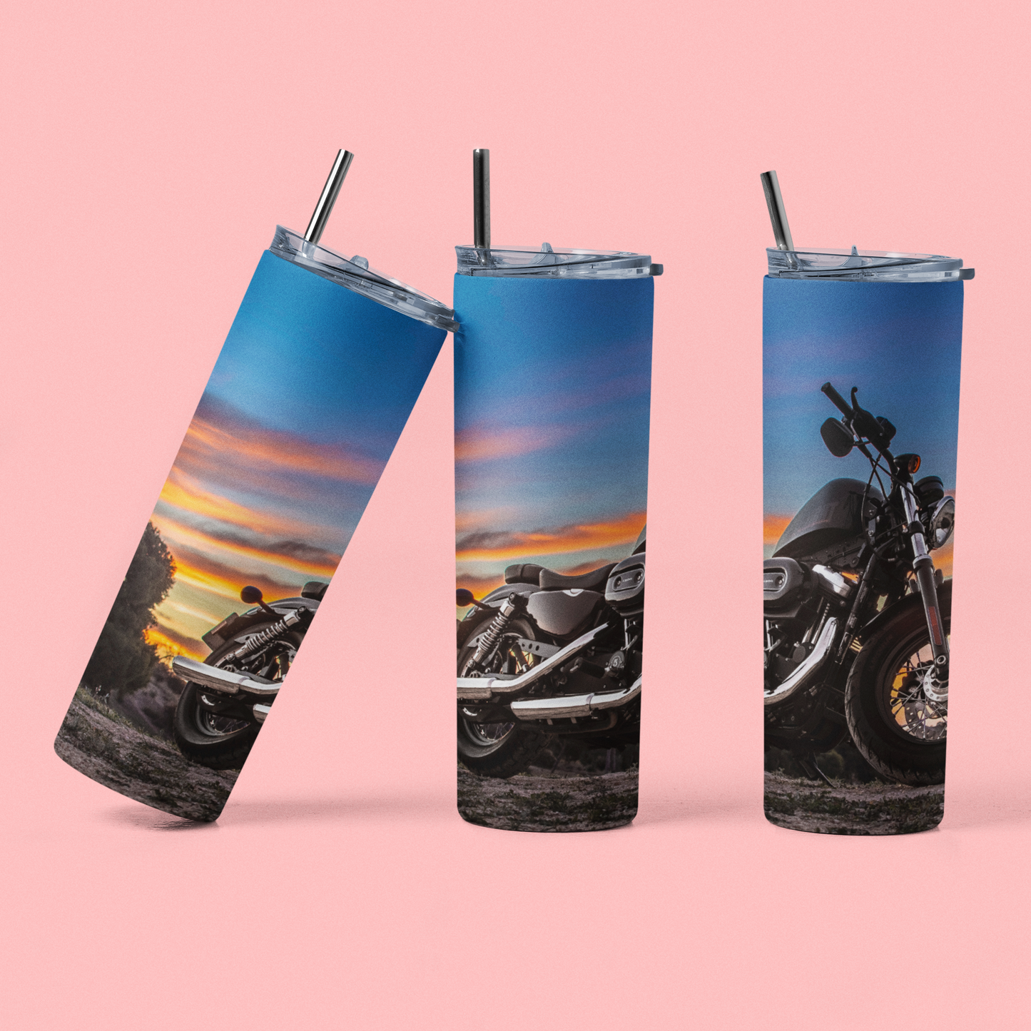 Motorcycle 20 oz Tumbler