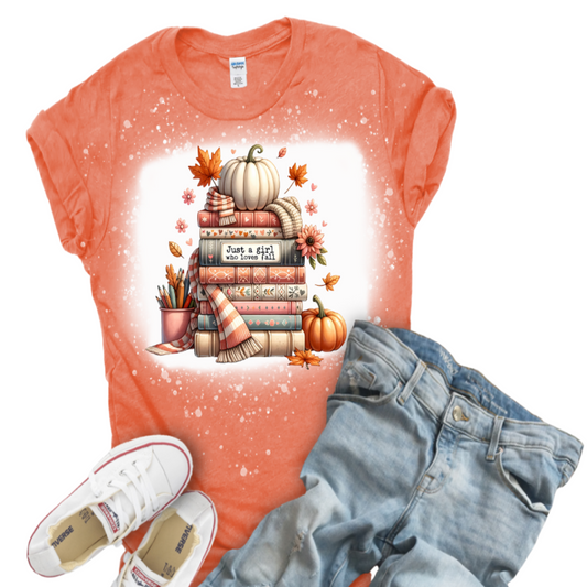 Just A Girl Who Loves Fall T-shirt