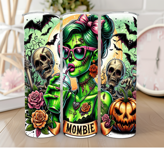 Mombie Glow 20 oz Tumbler 🧟‍♀️✨