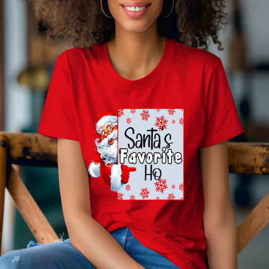 Santa's Favorite Ho T-Shirt 🎅🎄