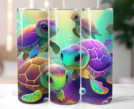 20oz Sea Turtle Tumbler