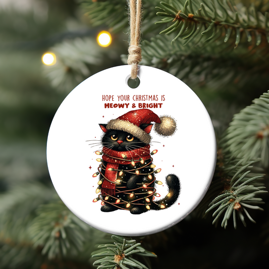 Merry and Bright Ornament