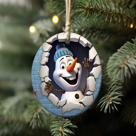 Olaf Snowman Ornament ☃️🎄