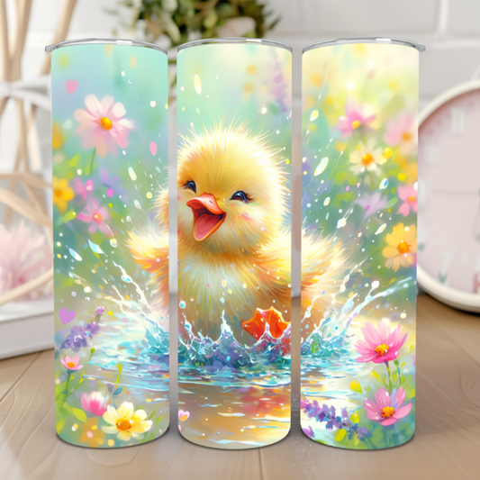 Splashin' Duck 20 oz Tumbler 🦆💦🥤